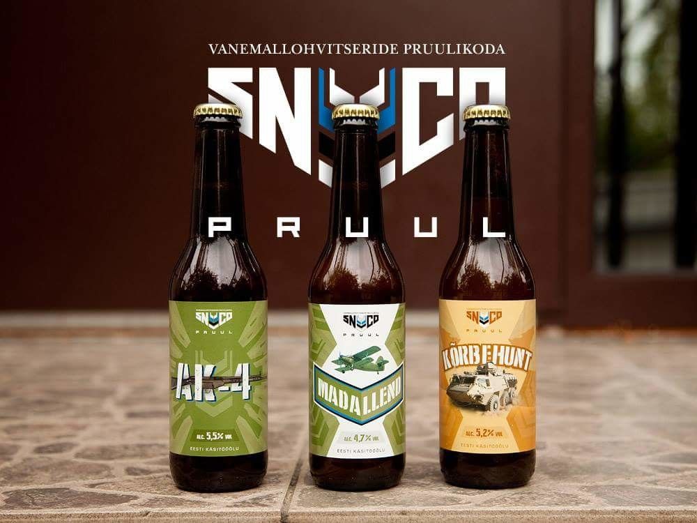 Пивной зал SNCO Pruul