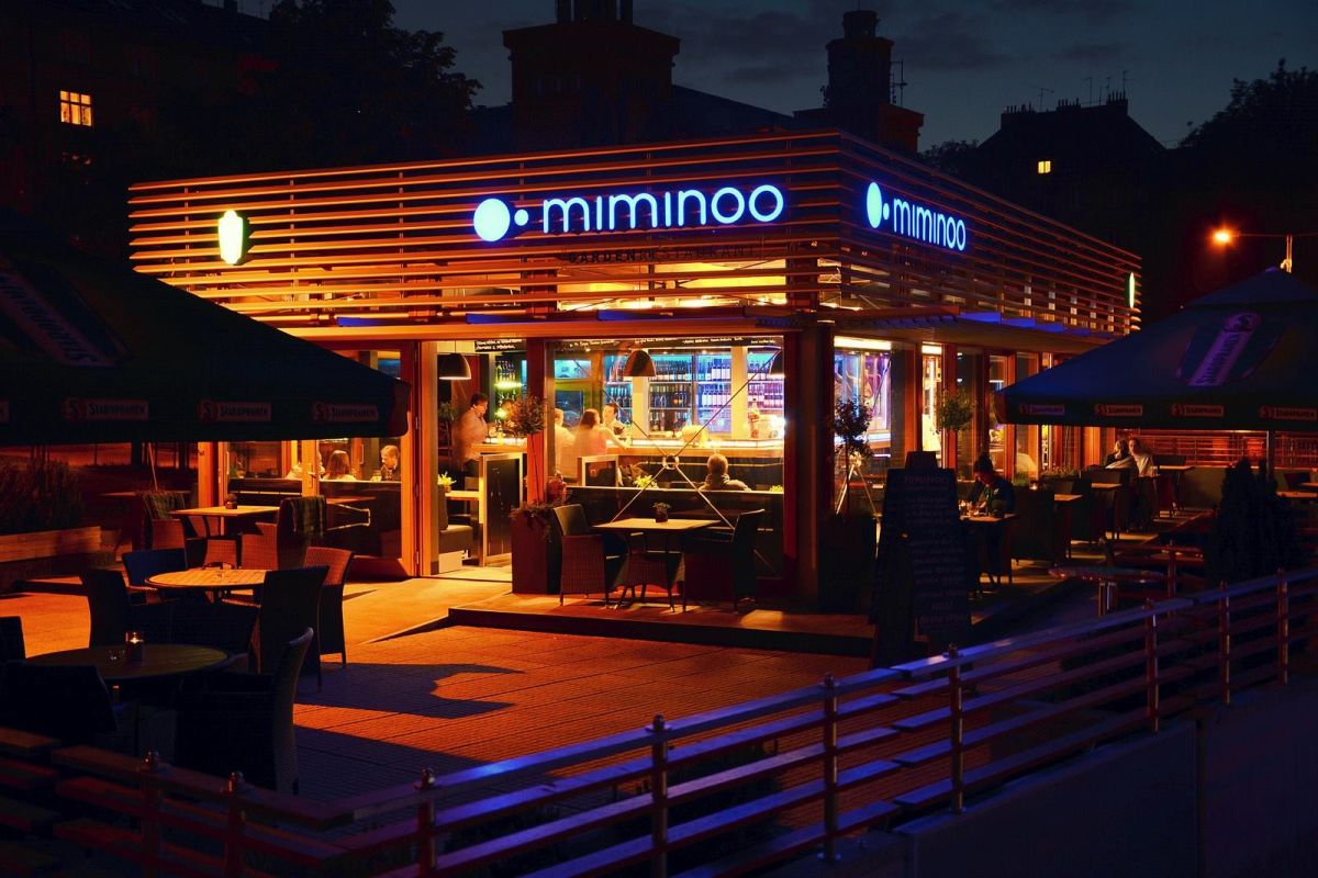 Miminoo Garden Restaurant - Tower Park Praha