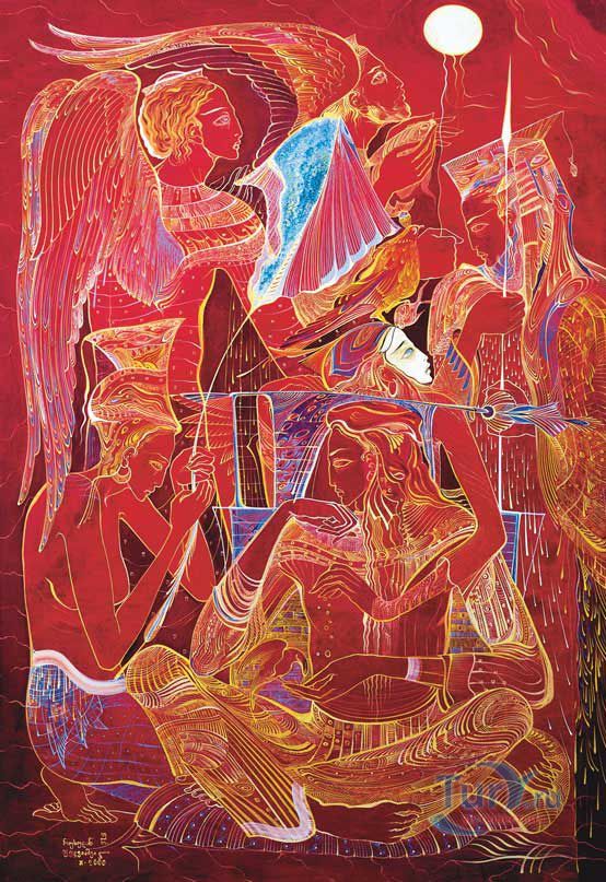 Художественная галерея-кафе Русудан Петвиашвили в Батуми