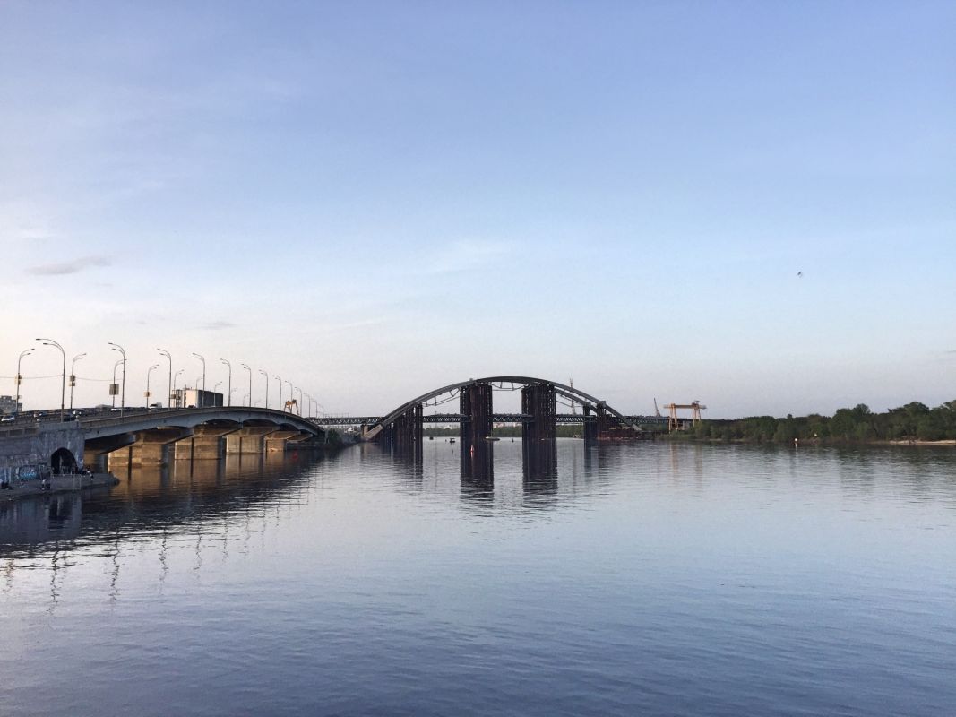 Подольско-Воскресенский мост (мост на Труханов остров)