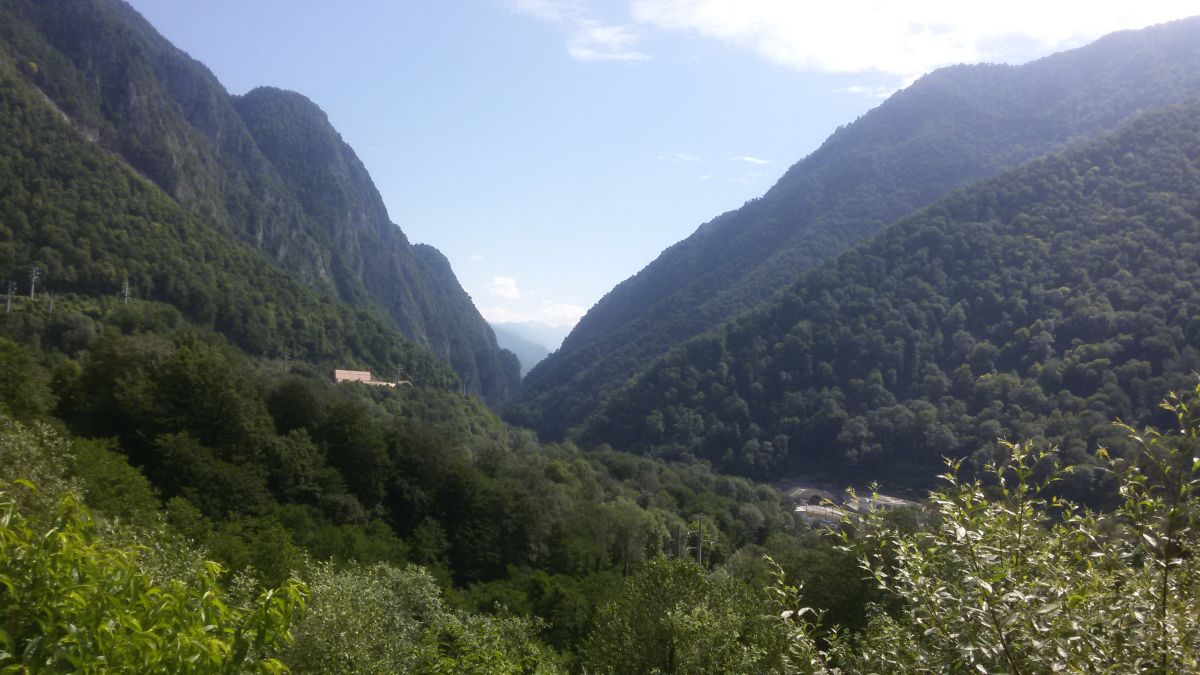 Смотровая площадка в ущелье АхЦу