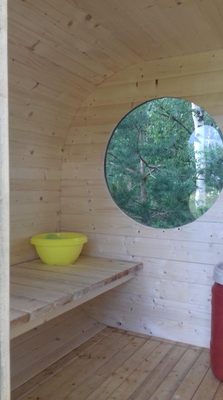 Туристический хутор Pedaja: баня по-черному, бочка для купания и автобаня