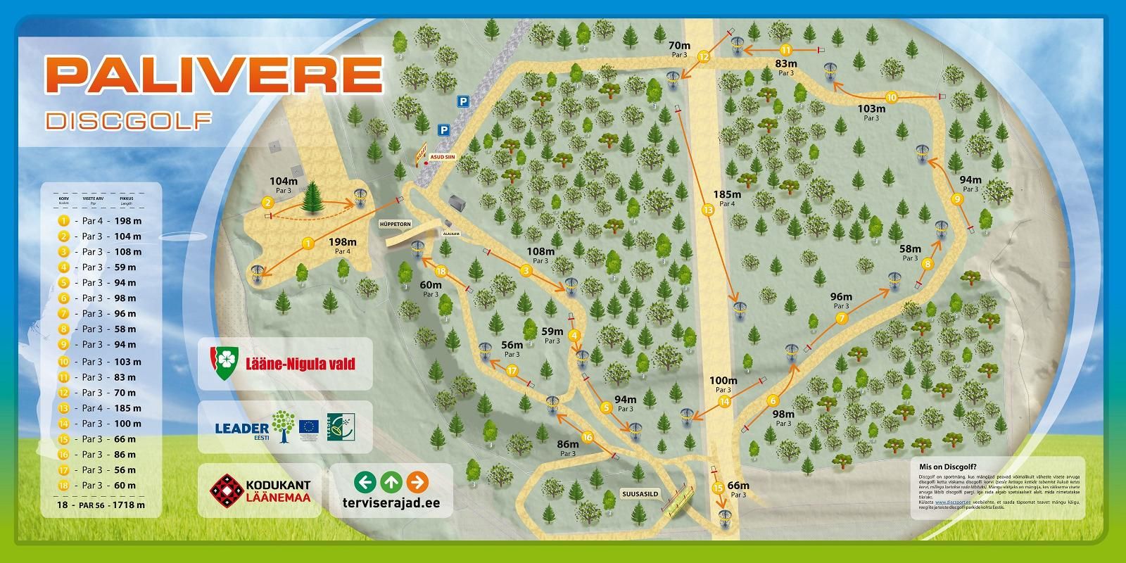 Парк для диск-гольфа Паливере