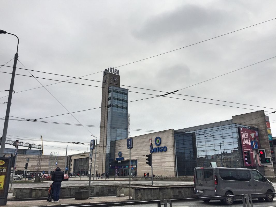 Железнодорожный вокзал Рига-Пасажиеру