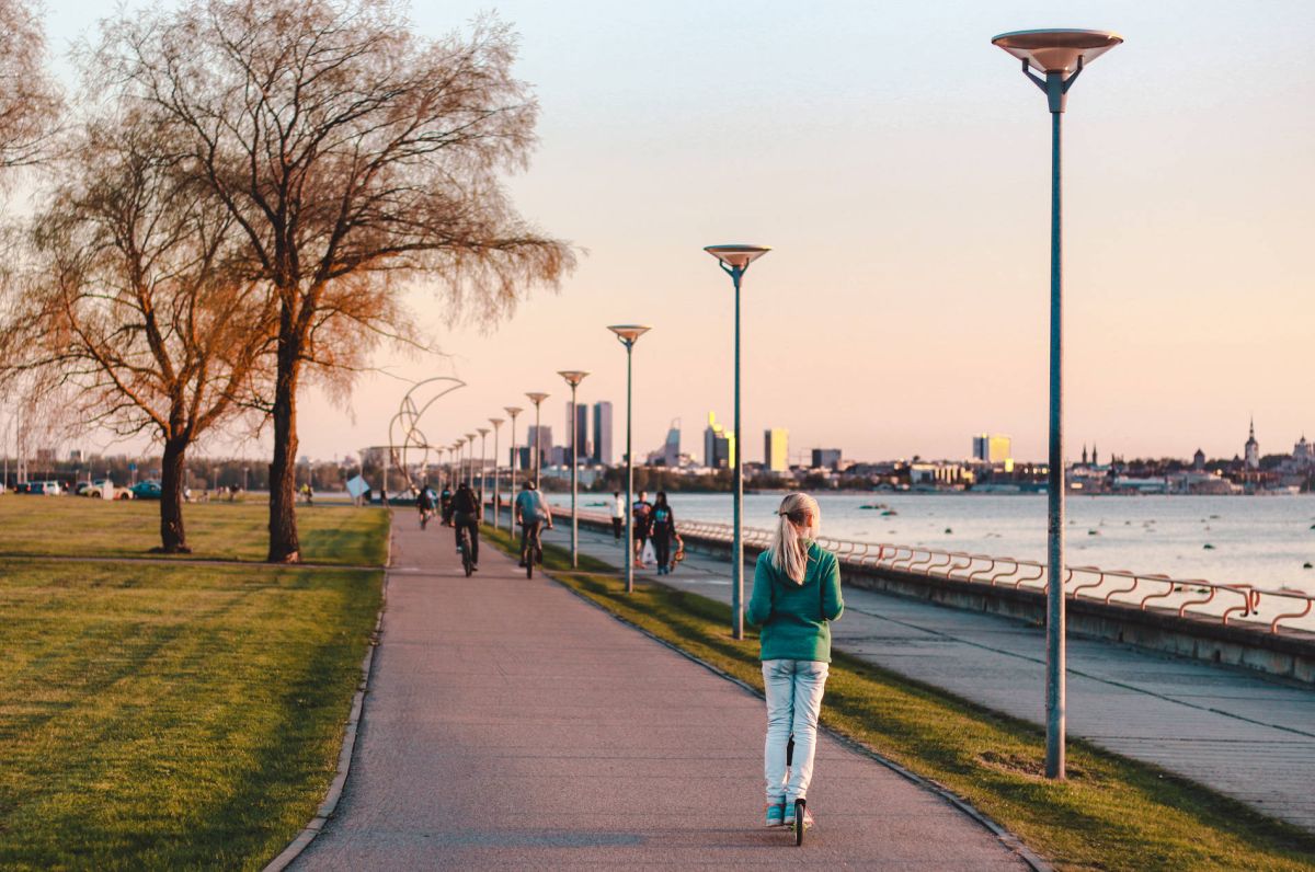 Морской променад Пирита