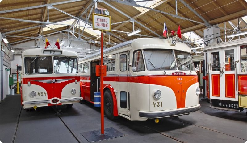 Музей городского общественного транспорта – депо Стршешовице