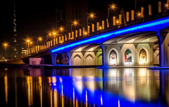 Мост Бизнес Бэй Кроссинг (Business Bay Crossing Bridge)