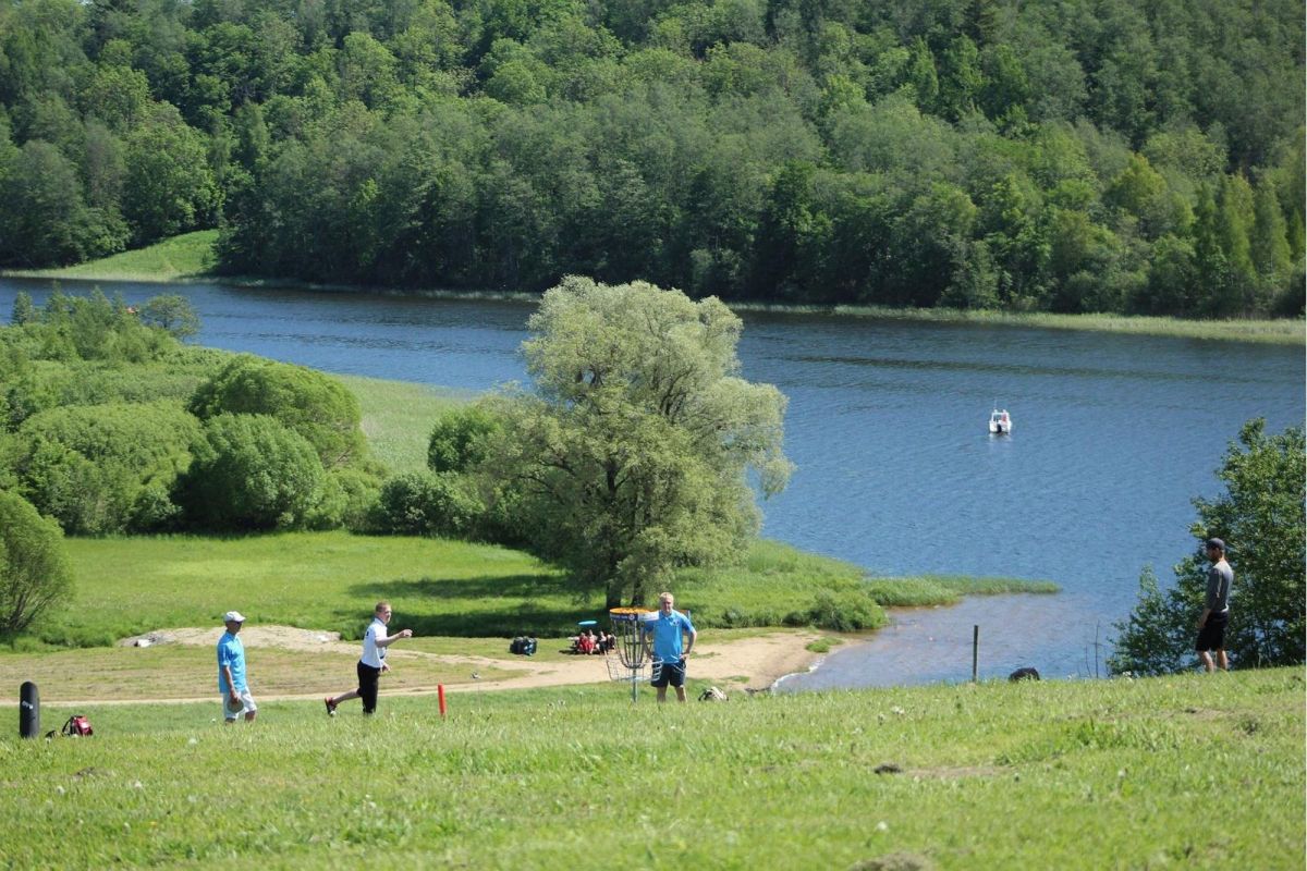 Парк для диск-гольфа Rotary в Вильянди