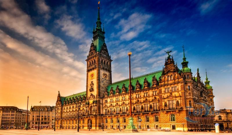Городская ратуша в Гамбурге