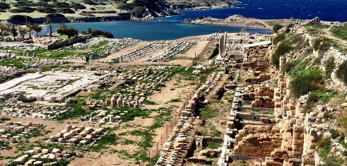 Руины древнего города Книдос