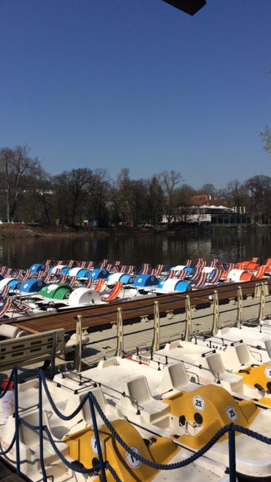 Пункт проката лодочек и водных велосипедов Slovanka