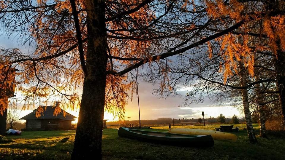 Сауны ранчо Рийза в национальном парке Соомаа