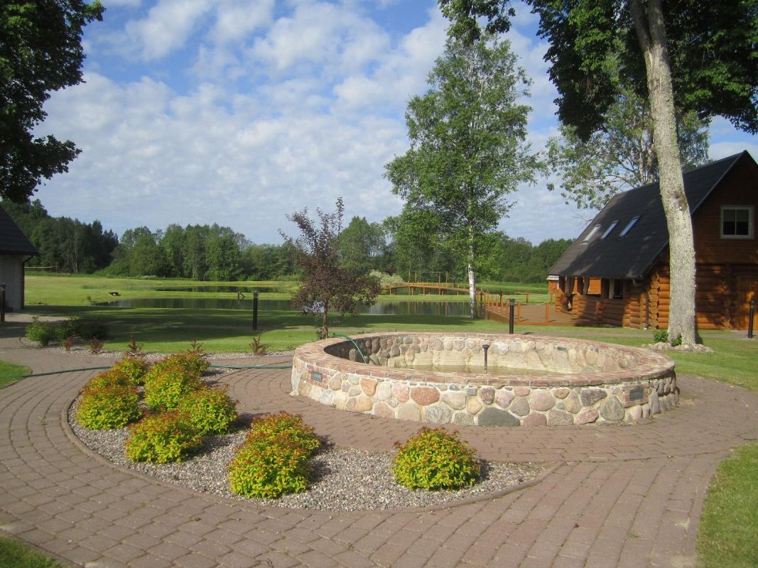 Баня с дымком на туристическом хуторе Сеэдри