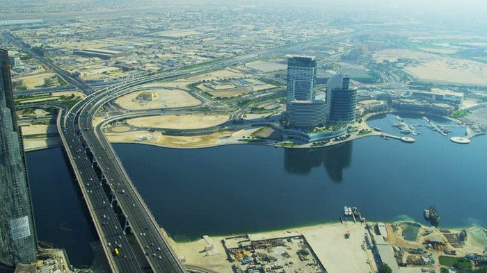 Мост Бизнес Бэй Кроссинг (Business Bay Crossing Bridge)