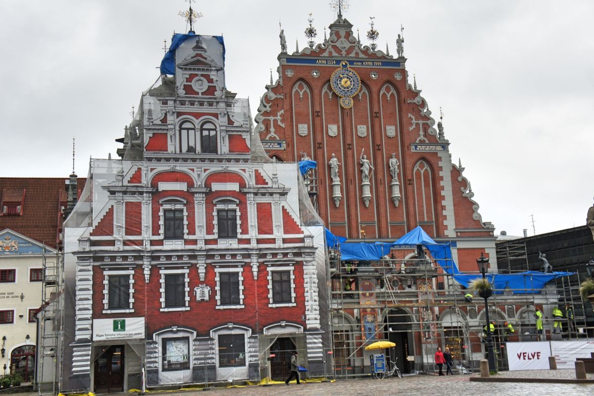 Ратушная площадь в Риге