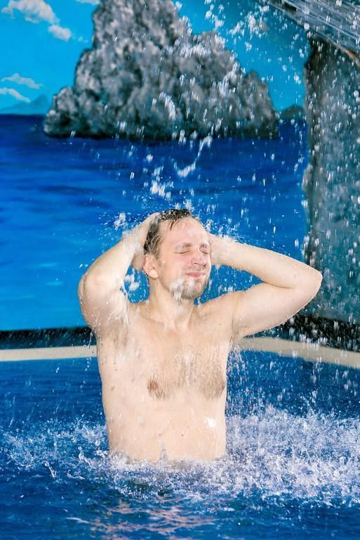 Спа-центр с банями в спа-отеле 