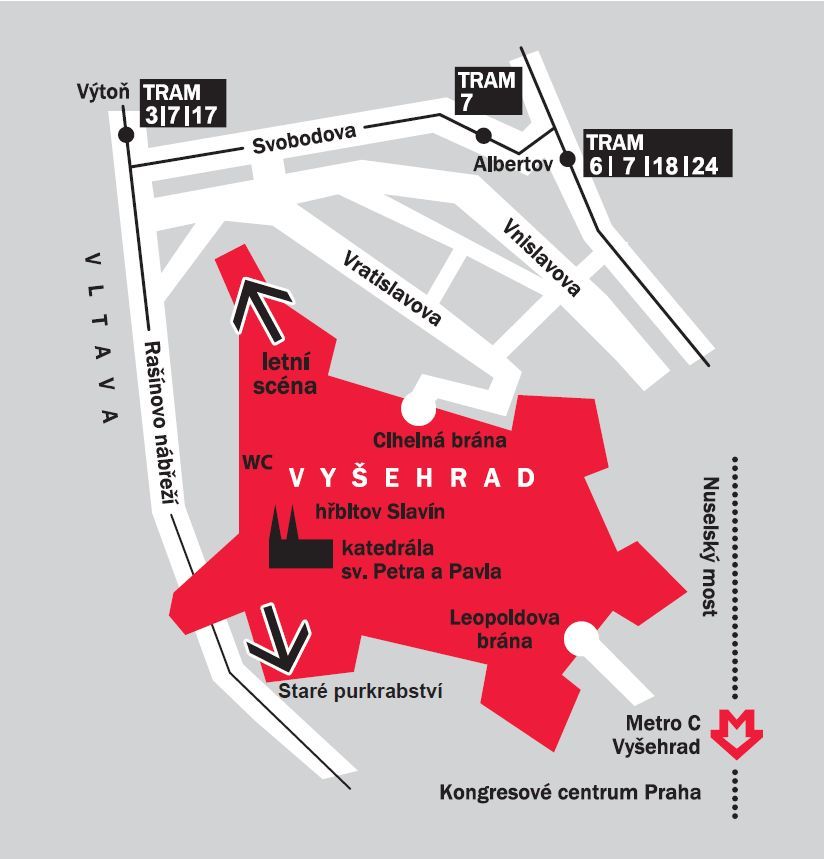 Летняя сцена Вышеграда