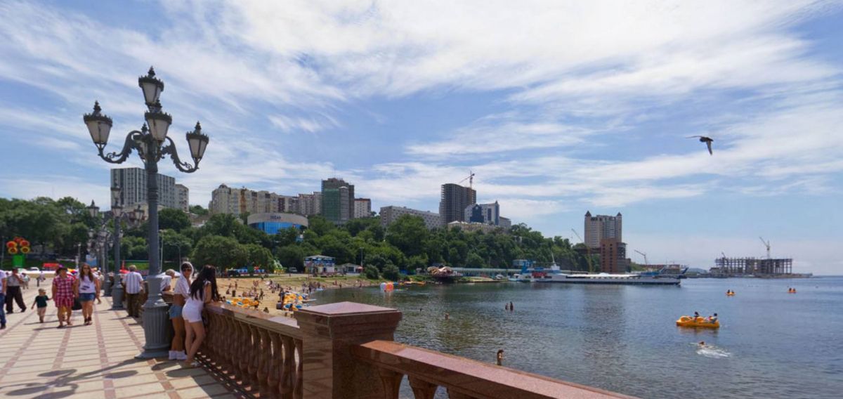 Спортивная гавань во Владивостоке