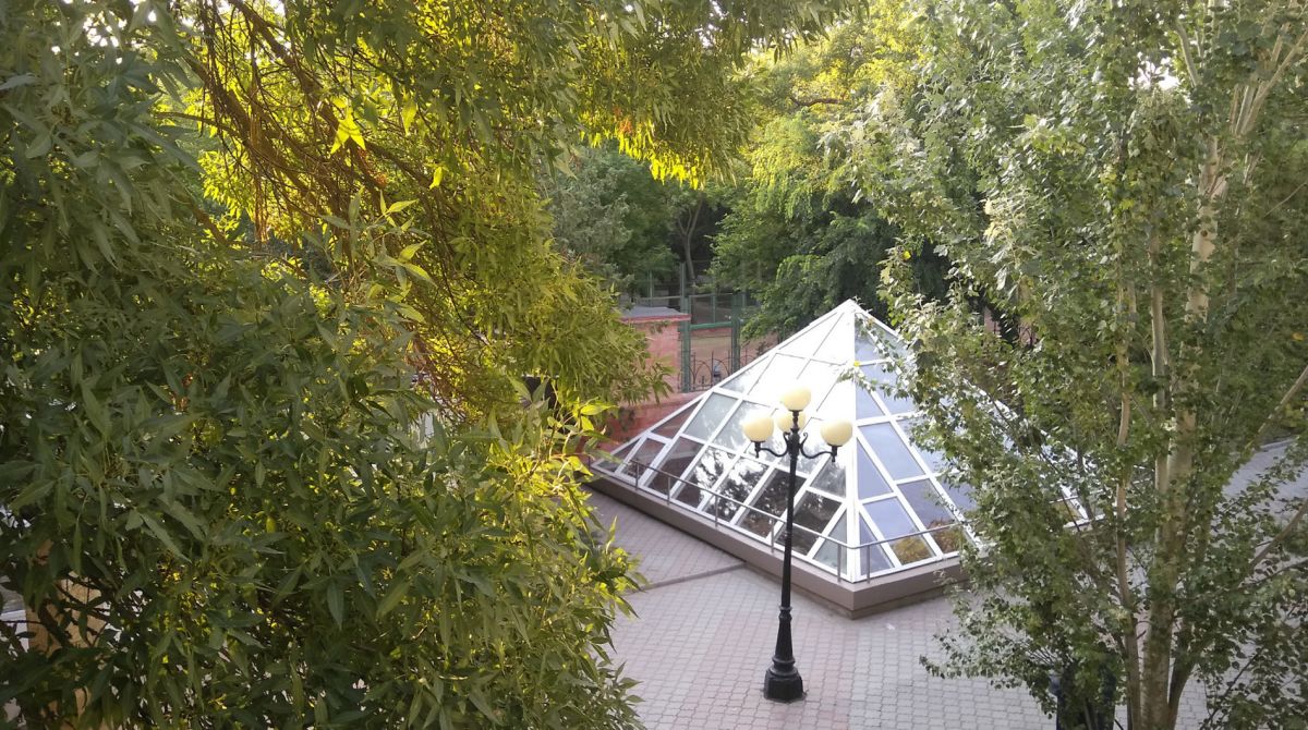 Пирамида (руины Керкинитиды) в Евпатории