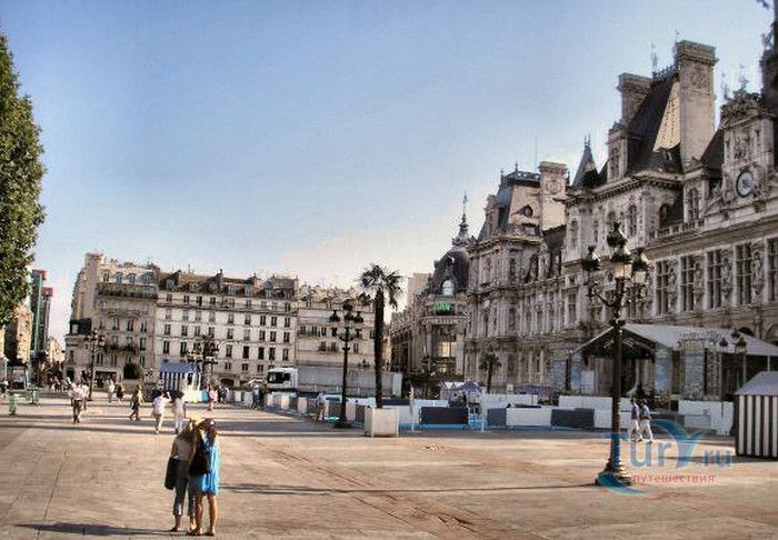 Площадь Отель-де-Виль (бывшая Гревская площадь)