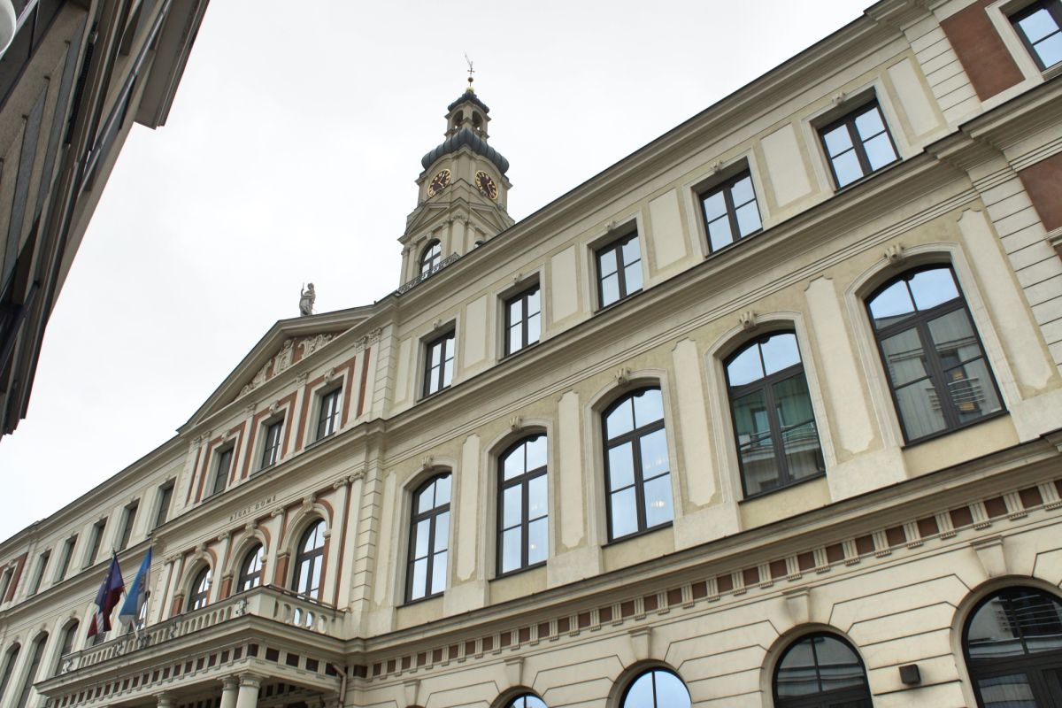 Ратушная площадь в Риге