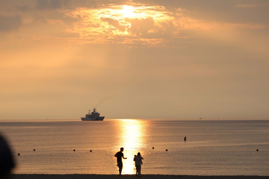 Пляж Хамазуме Юхигаура