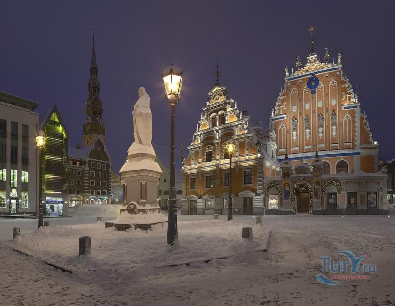 Ратушная площадь в Риге