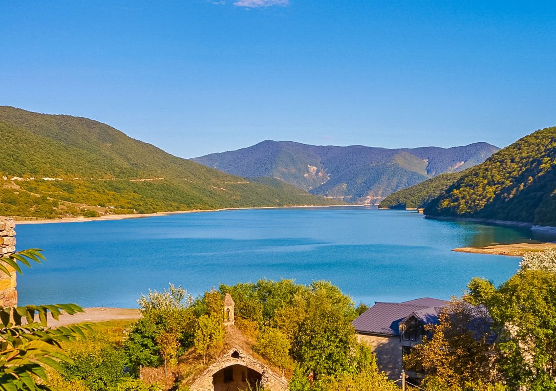 Жинвальское Водохранилище