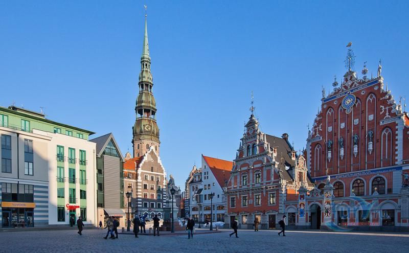 Ратушная площадь в Риге