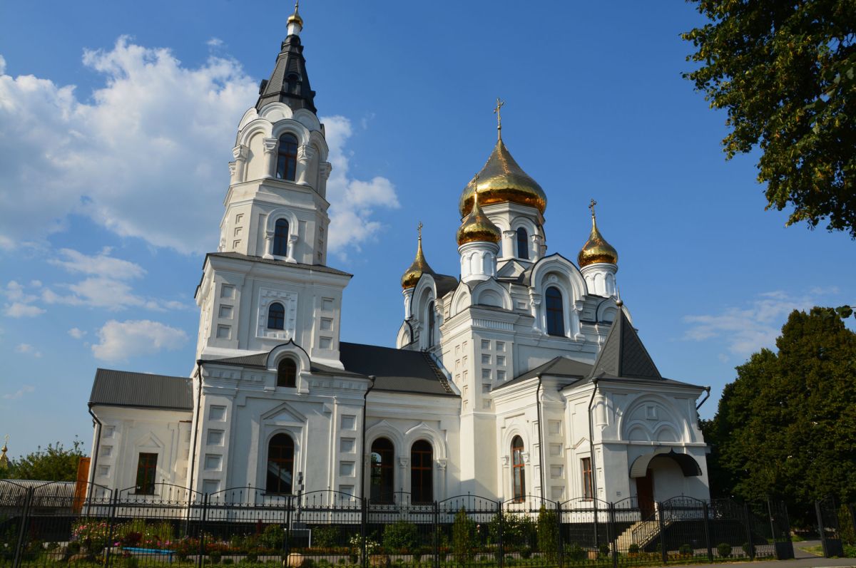 Крестовоздвиженская церковь на Замковой горе в Житомире