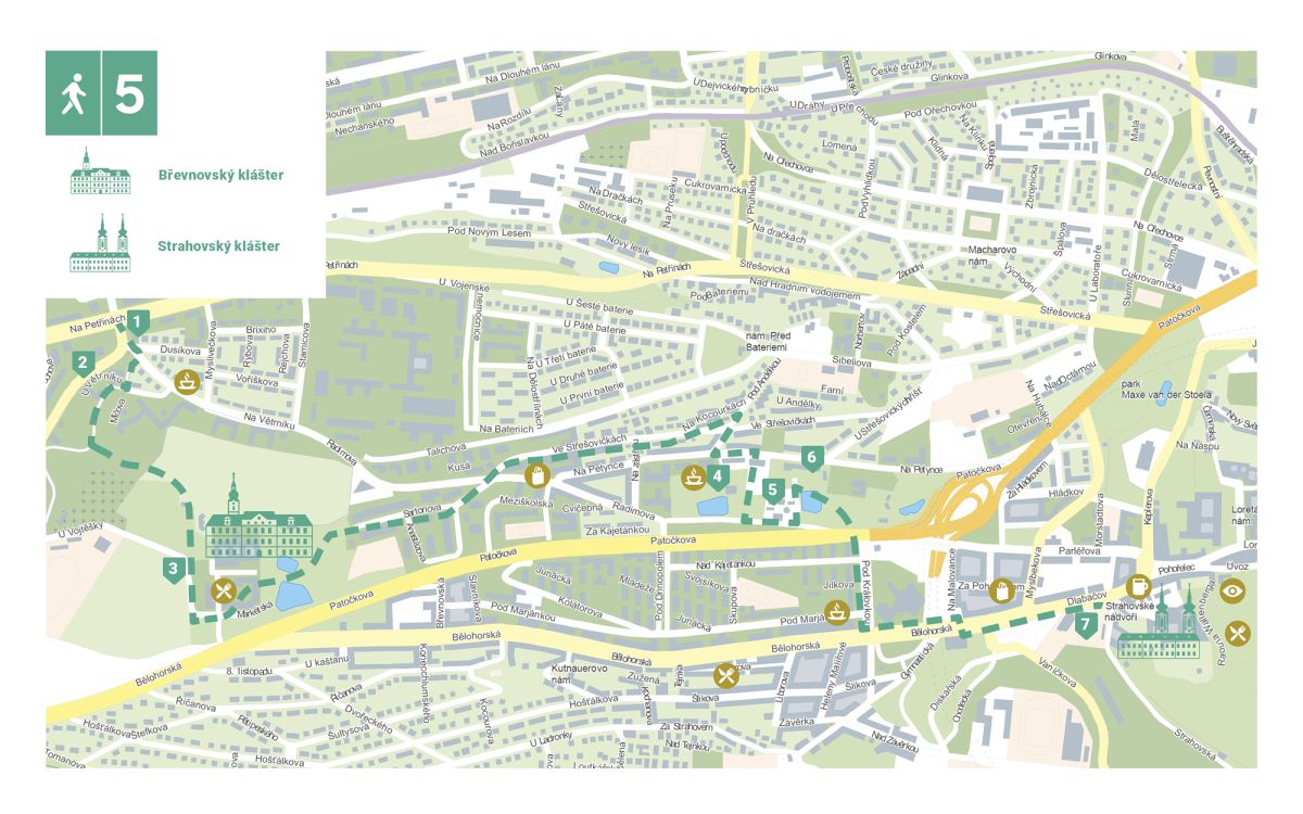 Из Бржевнова на Страгов: Магия (полу) деревенской Праги