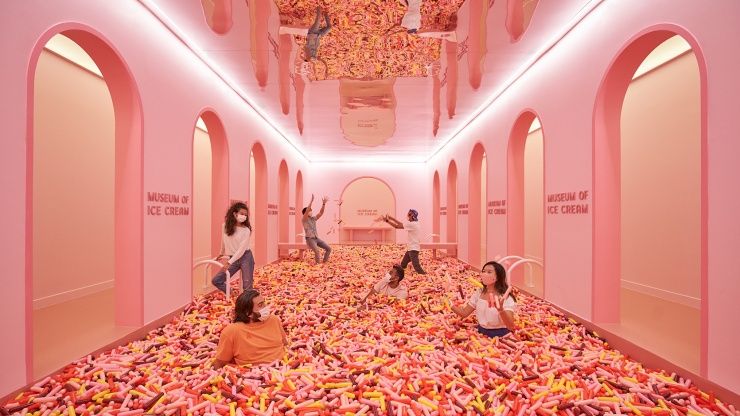 Музей мороженого в Сингапуре