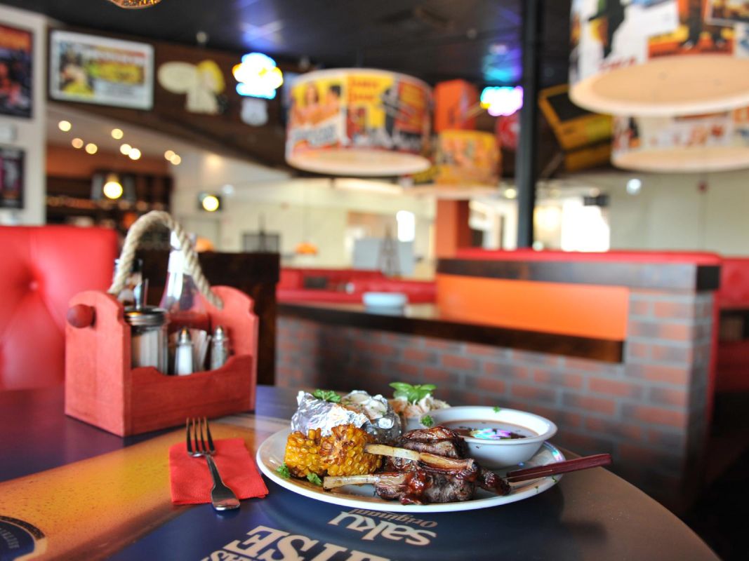 Ресторан BabyBack Ribs & BBQ в торговом центре Kaubamajakas