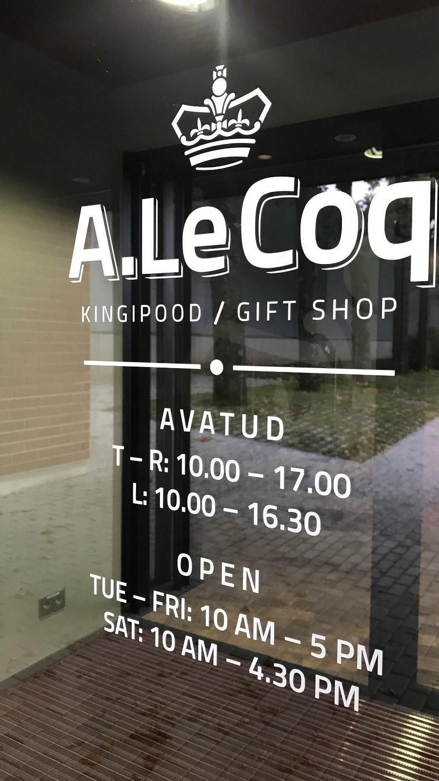 Магазин подарков A. Le Coq