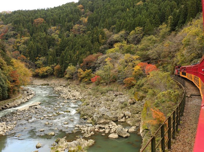 Романтический поезд Сагано