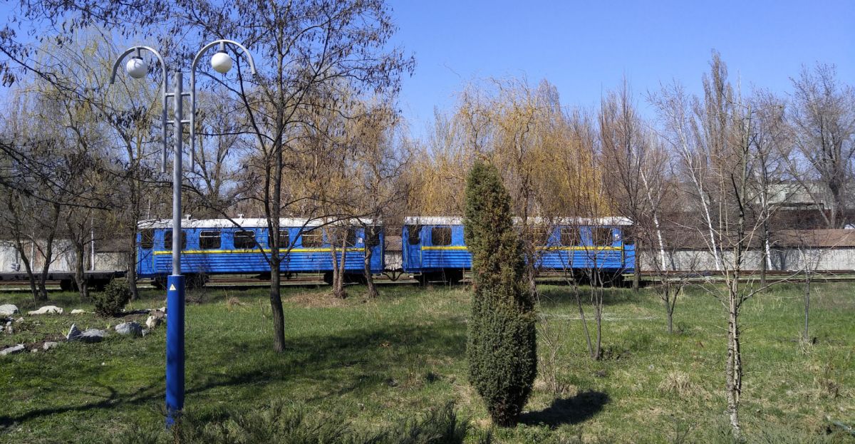 Детская железная дорога в Запорожье