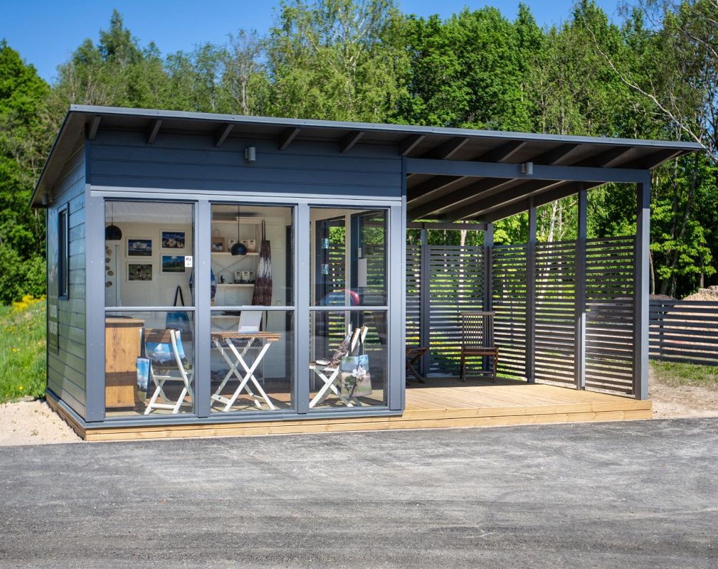 Хуторской магазин Piesta Kuusikaru