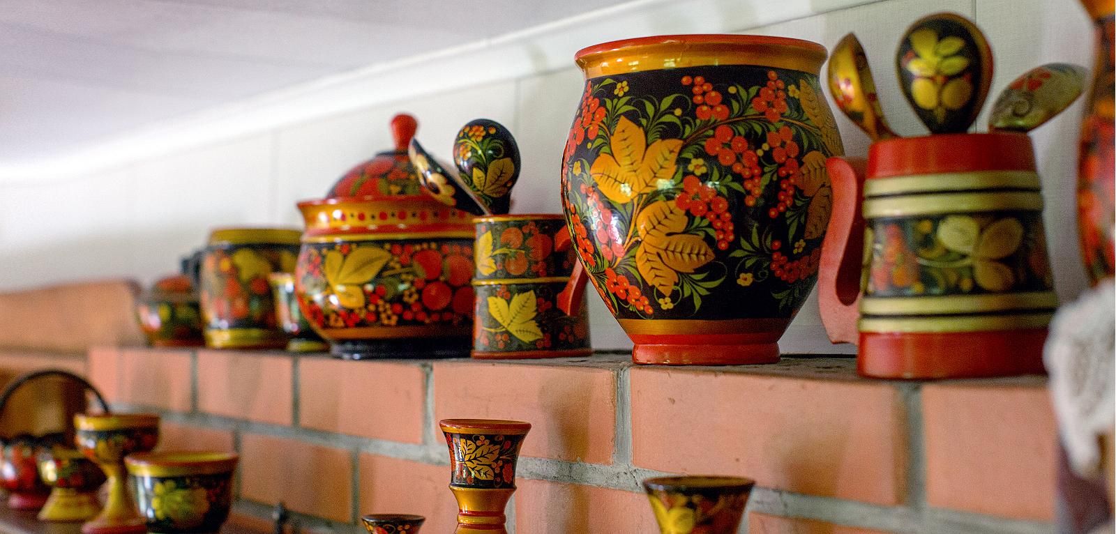 Русский хуторской двор в Пярнумаа