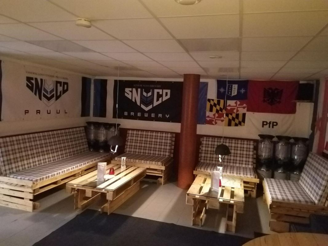 Пивной зал SNCO Pruul